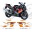 SUZUKI GSX-R 600 K4 YEAR 2004-2005 AUFKLEBER (Kompatibles Produkt)