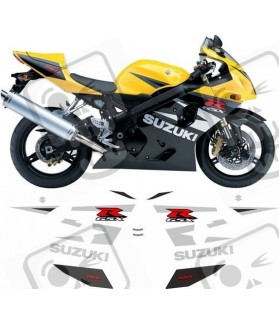 SUZUKI GSX-R 600 K4 YEAR 2004-2005 DECALS