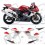 SUZUKI GSX-R 600 K5 YEAR 2005 ADESIVI (Prodotto compatibile)