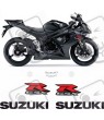 SUZUKI GSX-R 600 K6 YEAR 2007 ADESIVOS