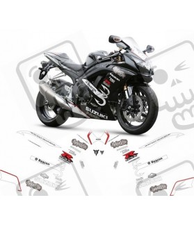 SUZUKI GSX-R 600 K6 YEAR 2006-2007 AUTOCOLLANT Relentless race