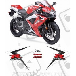 SUZUKI GSX-R 600 K7 YEAR 2007 AUFKLEBER