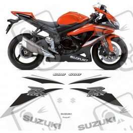 SUZUKI GSX-R 600 K9 YEAR 2009 DECALs