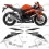 SUZUKI GSX-R 600 K9 YEAR 2009 DECALs (Compatible Product)
