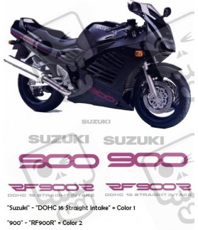 SUZUKI RF 900R YEAR 1994-1997 STICKERS
