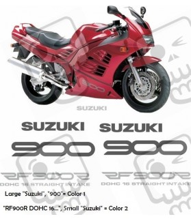 SUZUKI RF 900R YEAR 1994-1997 ADHESIVOS (Producto compatible)