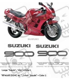 SUZUKI RF 900R YEAR 1994-1997 STICKERS