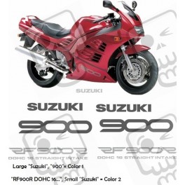 SUZUKI RF 900R YEAR 1994-1997 DECALS