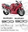 SUZUKI RF 900R YEAR 1994-1997 ADESIVI