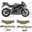 TRIUMPH 675 YEAR 2005-2006 AUFKLEBER (Kompatibles Produkt)