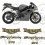 TRIUMPH 675 YEAR 2005-2006 STICKERS (Compatible Product)