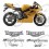 TRIUMPH 675 YEAR 2005-2006 AUTOCOLLANT (Produit compatible)
