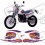 Yamaha TT 250R Raid YEAR 2007 ADESIVI (Prodotto compatibile)