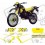 Yamaha XT 350 YEAR 1988-1990 AUTOCOLLANT (Produit compatible)