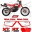 Yamaha XT 350 YEAR 1991 ADHESIVOS (Producto compatible)