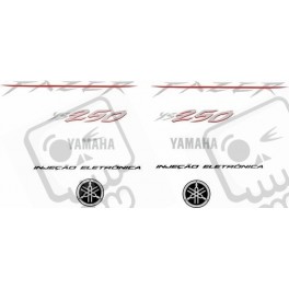 Yamaha FAZER YS250 YEAR 2008-2009 ADESIVOS