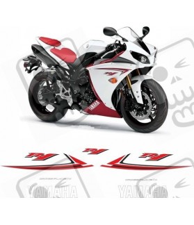 YAMAHA YZF R1 YEAR 2009 VERSION USA ADESIVI