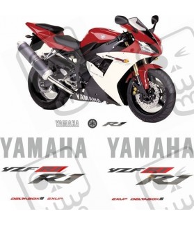 YAMAHA YZF R1 YEAR 2002 DECALS (Compatible Product)