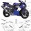 YAMAHA YZF R1 YEAR 2002 ADESIVI (Prodotto compatibile)