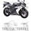 YAMAHA YZF R1 YEAR 2004 AUFKLEBER (Kompatibles Produkt)
