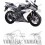 YAMAHA YZF R1 YEAR 2004 AUTOCOLLANT (Produit compatible)