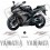 YAMAHA YZF R1 YEAR 2007 ADESIVOS (Produto compatível)