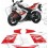 YAMAHA YZF R1 YEAR 2008 ADESIVOS (Produto compatível)