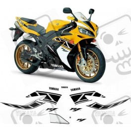 YAMAHA YZF R1 50th anniversary YEAR 2006 AUFKLEBER