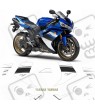 YAMAHA YZF R6S YEAR 2008 AUTOCOLLANT