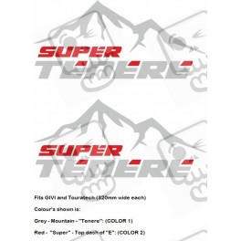 Yamaha XT Super Tenere Givi - Touratech STICKERS