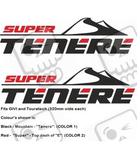 Yamaha XT Super Tenere Givi - Touratech STICKERS