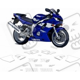 YAMAHA YZF R6 1999-2001 ADESIVI