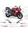 YAMAHA YZF R6 YEAR 2004 ADESIVI