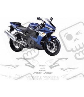 YAMAHA YZF YEAR 2004 ADHESIVOS