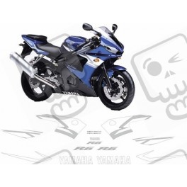 YAMAHA YZF R6 YEAR 2004 DECALS