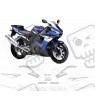 YAMAHA YZF R6 YEAR 2004 ADESIVOS