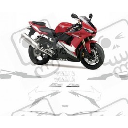 YAMAHA YZF R6 YEAR 2004-2005 AUFKLEBER