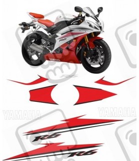 YAMAHA YZF R6 YEAR 2006-2007 AUFKLEBER