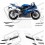 YAMAHA YZF R6 YEAR 2006 BLUE AUTOCOLLANT (Produit compatible)