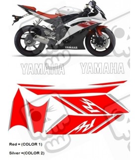 YAMAHA YZF R6 YEAR 2008 AUFKLEBER