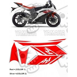 YAMAHA YZF R6 YEAR 2008 ADESIVOS