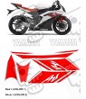 YAMAHA YZF R6 YEAR 2008 ADESIVOS