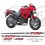 Yamaha TDM 850 YEAR 1991-1995 STICKERS (Compatible Product)