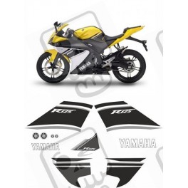 YAMAHA YZF 125R YEAR 2008 Stickers