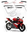 YAMAHA YZF 125R YEAR 2008 RED ADESIVI