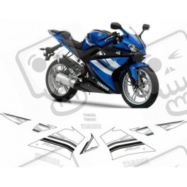 YAMAHA YZF 125R YEAR 2009 AUTOCOLLANT