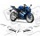 YAMAHA YZF 125R YEAR 2009 AUTOCOLLANT (Produit compatible)