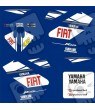 YAMAHA Yamaha YZF 125R Fiat Rossi Stickers
