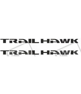 JEEP Grand Cherokee Trail Hawk AUTOCOLLANT X2 (Produit compatible)