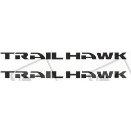 JEEP Grand Cherokee Trail Hawk AUFKLEBER X2